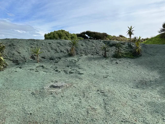 Peka Peka erosion control initial application